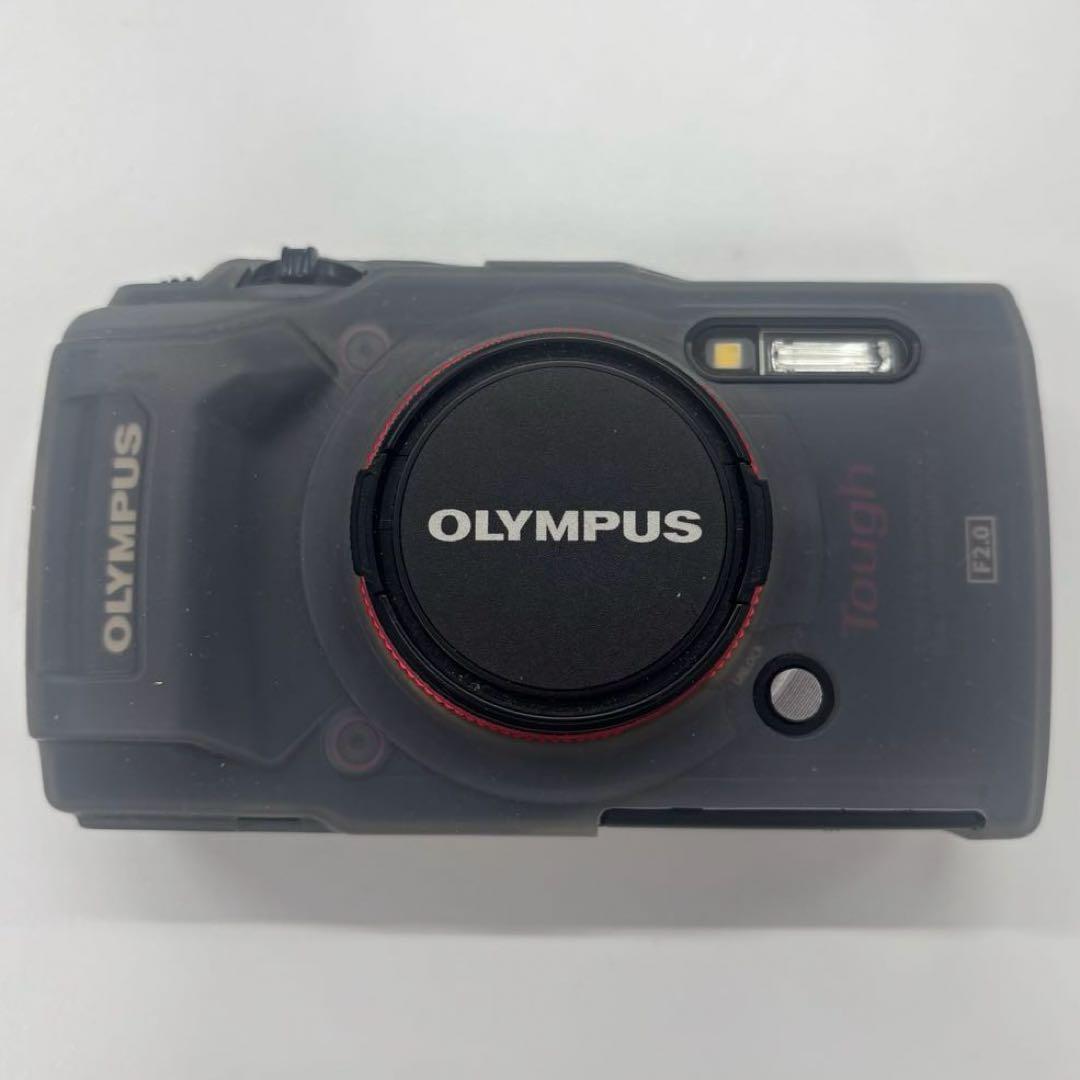 OLYMPUS Tough TG-5 シリコンカバー、ケース、バッテリー、箱付き