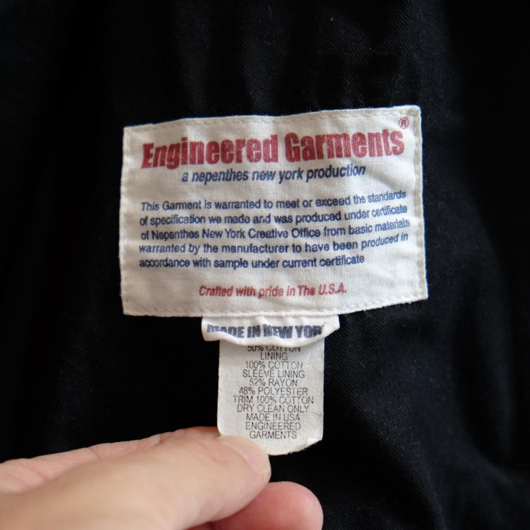 EG ドライバージャケット S リップストップ×コーデュロイ USA製