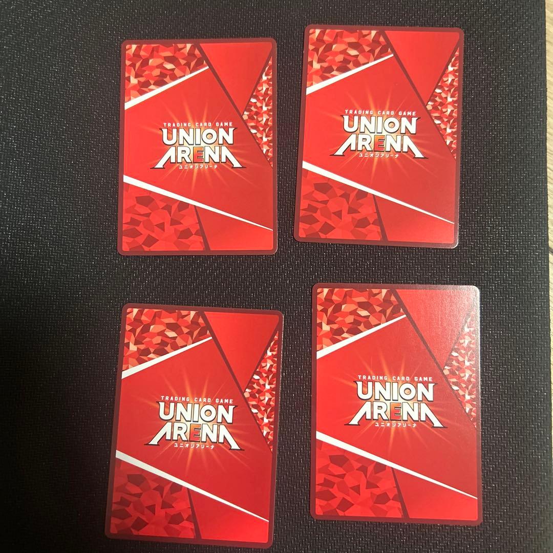 UNION ARENA ユニアリ　シャイニーカラーズ　鈴木羽那　パラレル4枚