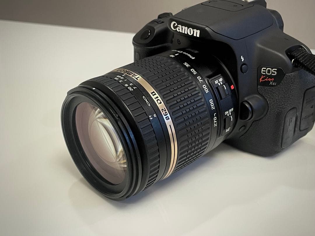 Canon EOS Kiss X6i デジタル一眼レフカメラ&TAMRONレンズ
