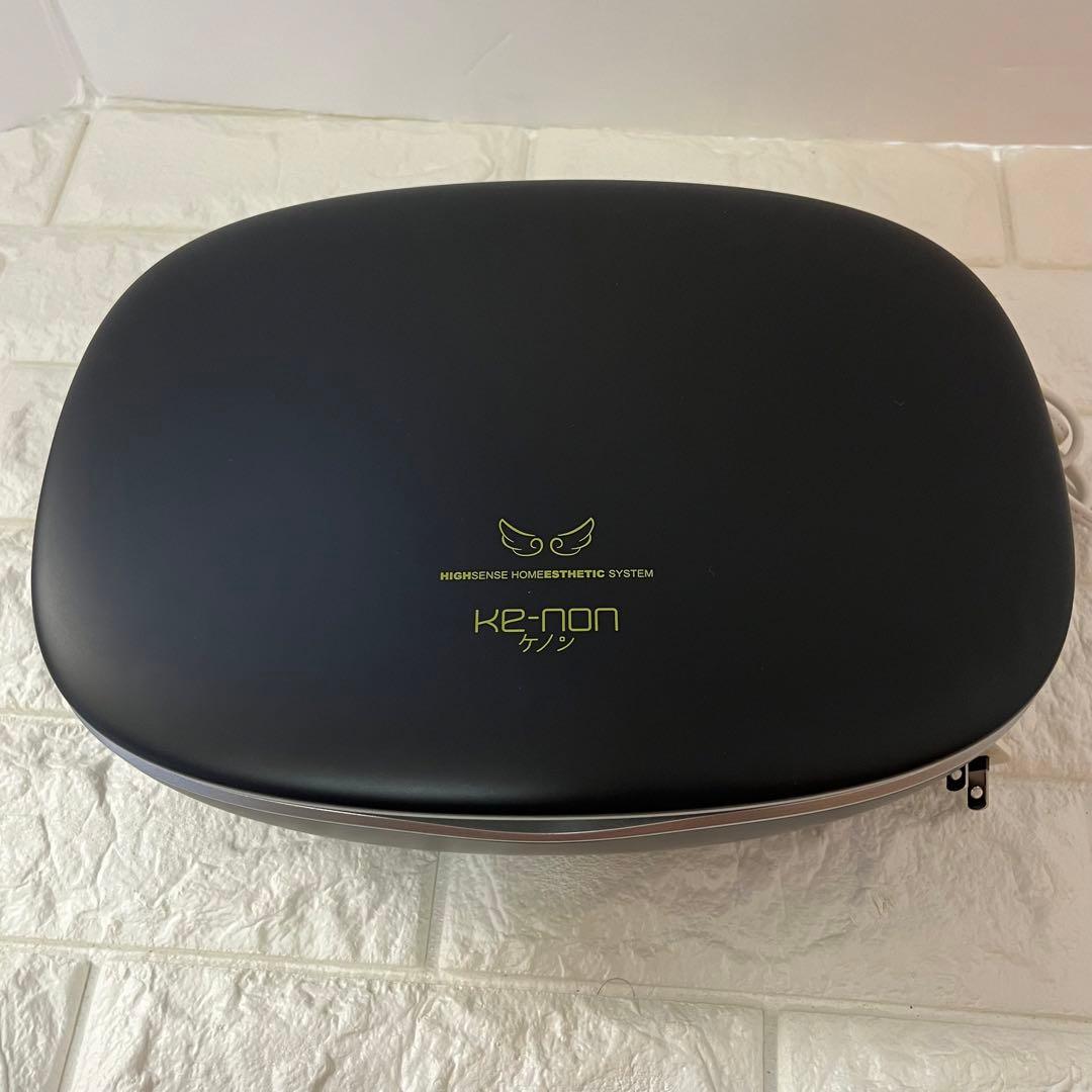 ver.8.0 ケノン 眉毛脱毛器付き 脱毛器 美顔器 ブラック