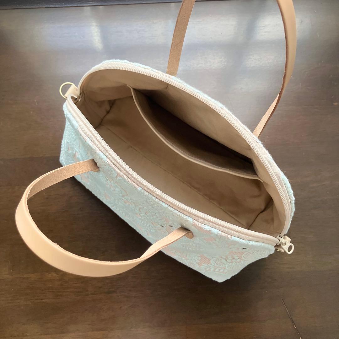 ミナペルホネン❤︎シレーヌバッグ smile flowe ハンドメイド