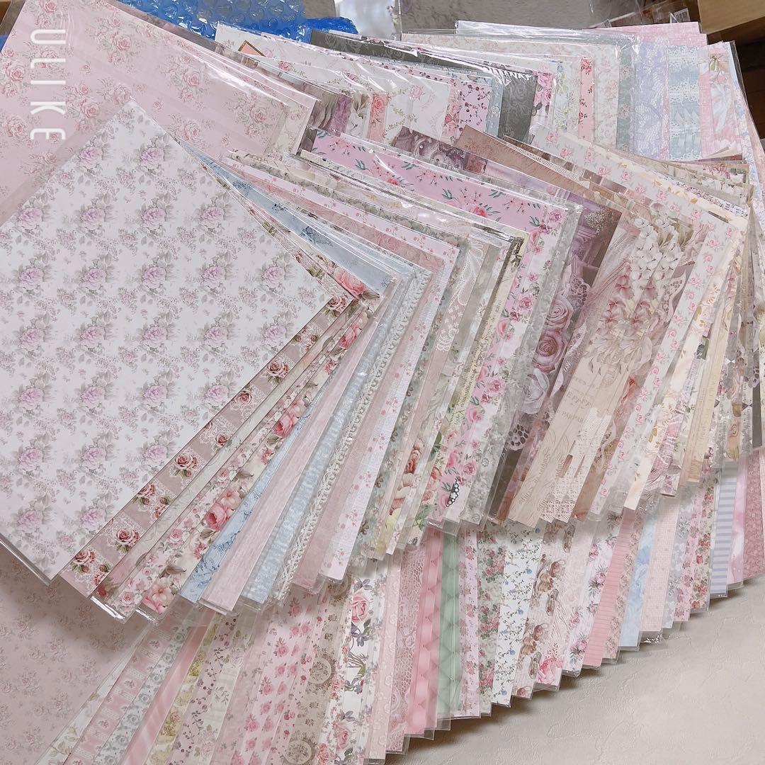 紙モノ コラージュ素材 デザペ デザインペーパー 大量 まとめ売り