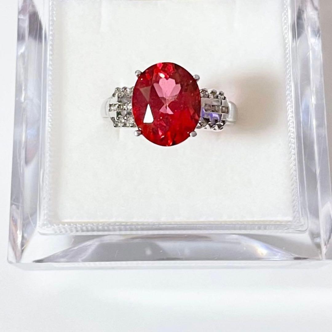 Duneier of New york 一粒　カラーストーン　キャンディーリング