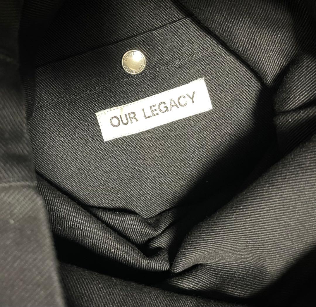 と*む様 OUR LEGACY SLING BAG アワーレガシー バッグ 黒