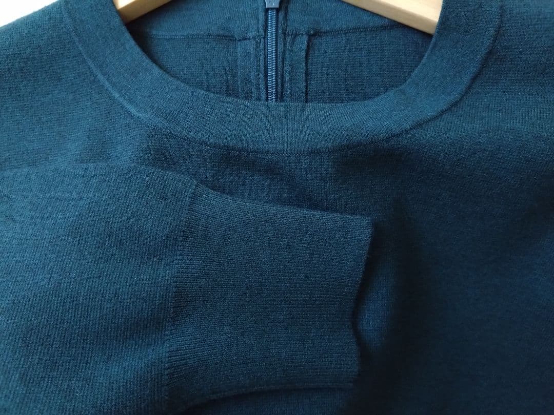 23区【洗える】ヴィスコースストレッチ ミラノリブ ニット