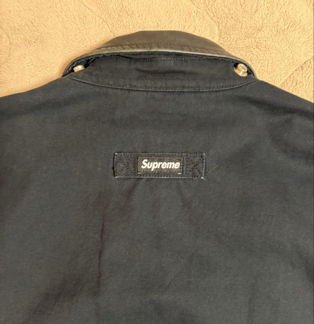 ズッキーSupreme Leather Utility Jacket