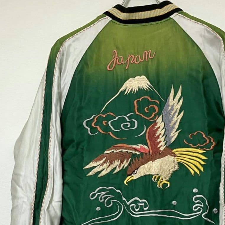 テーラー東洋 エイジングモデル スカジャン 鷲×竹虎/Mサイズ