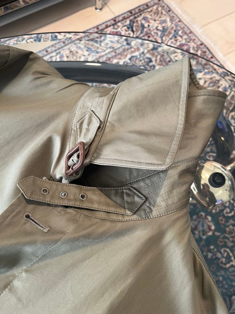 GRANDELL コート　36 グレンフェル ステンカラー バルマカーン