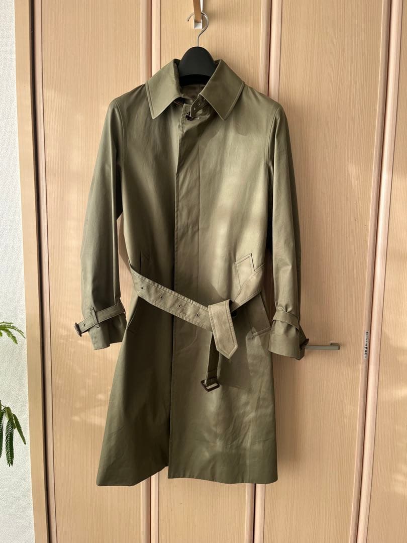 GRANDELL コート　36 グレンフェル ステンカラー バルマカーン