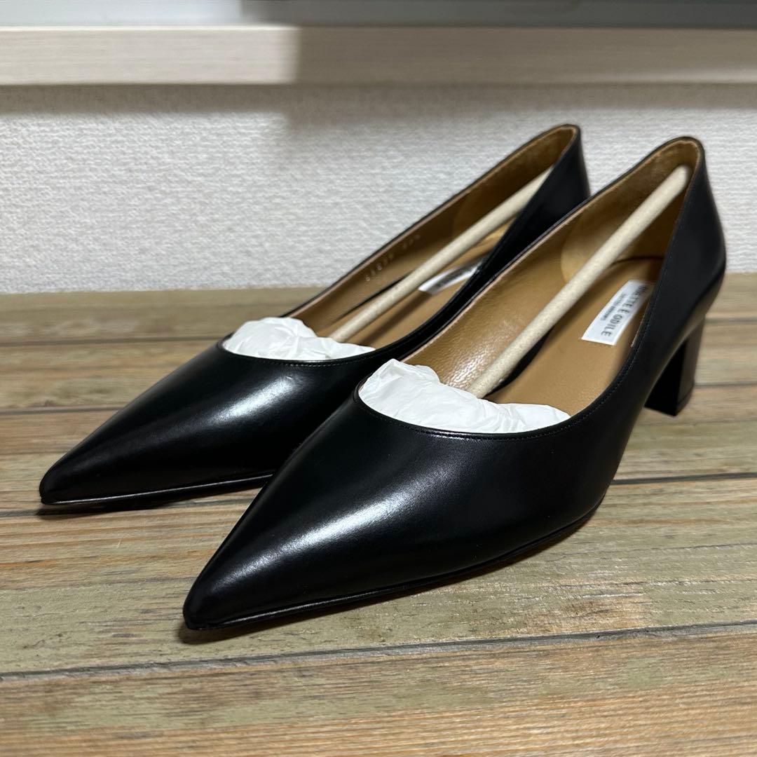 【新品未使用】ODETTE E ODILE SLブロックヒールパンプス 22.5