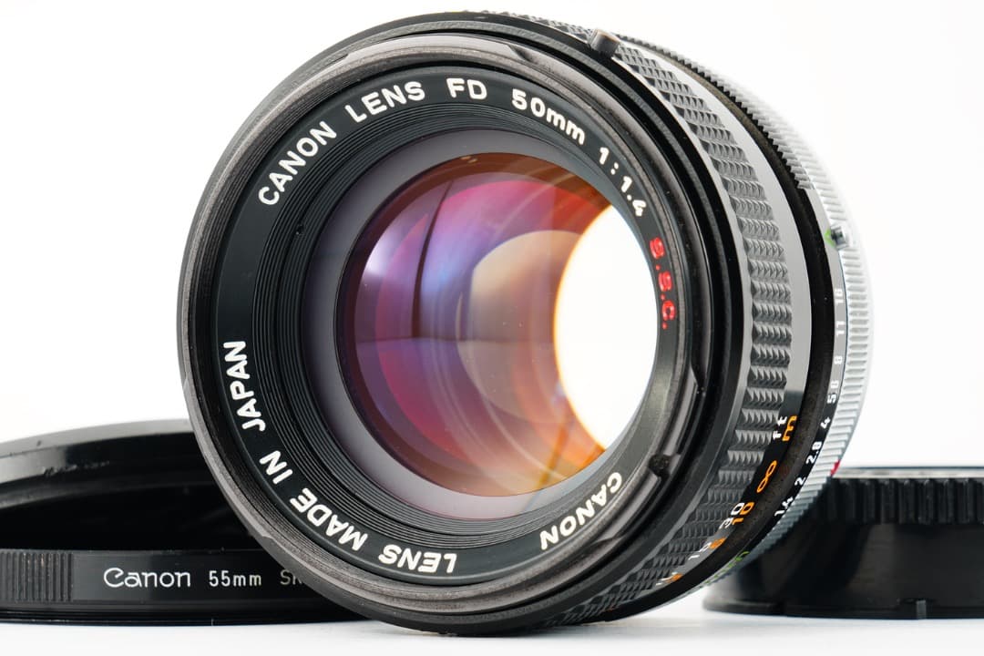 【極美品】動作◎ Canon FD 50mm F1.4 S.S.C