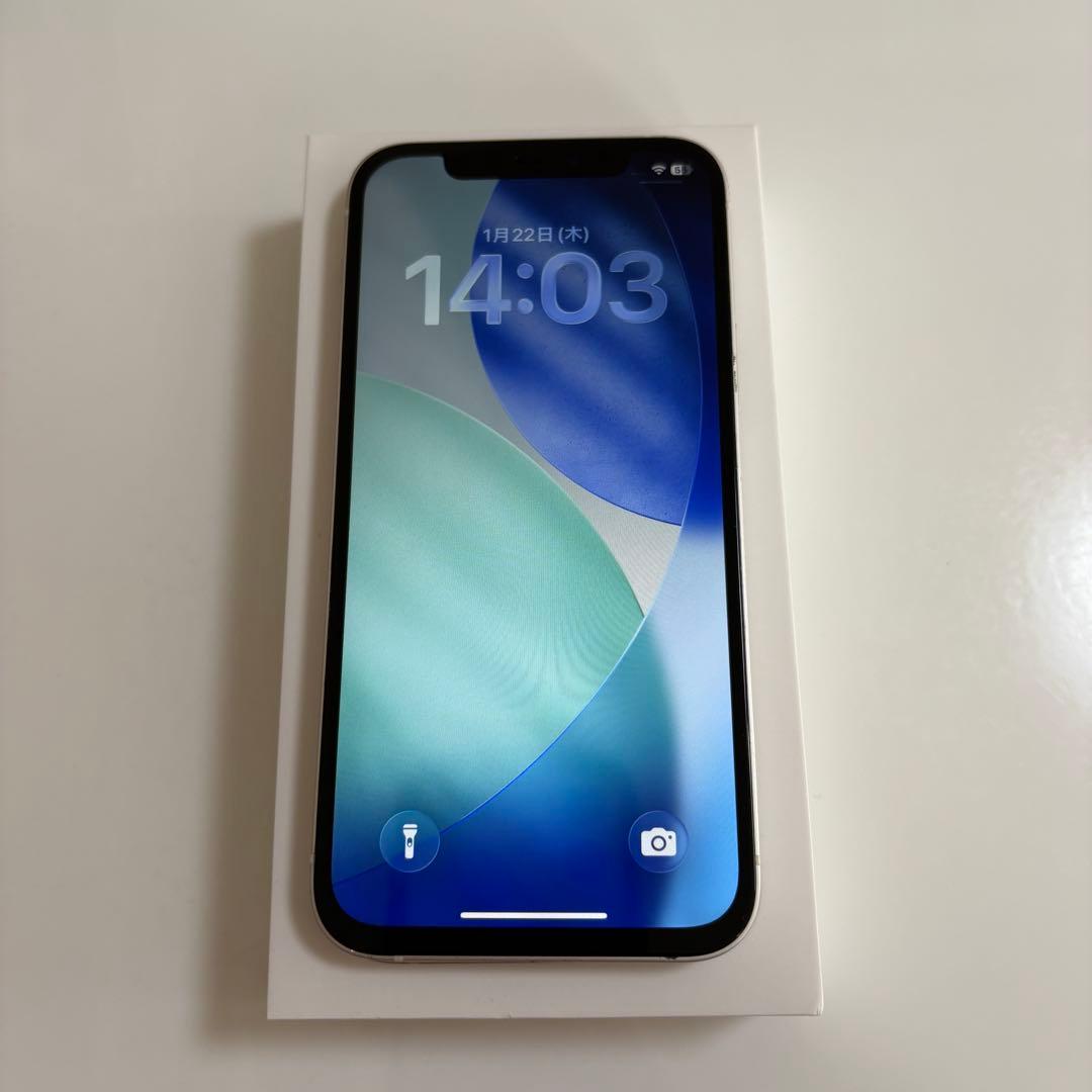 【上美品】iPhone 12 本体 128GB ホワイト SIMフリー