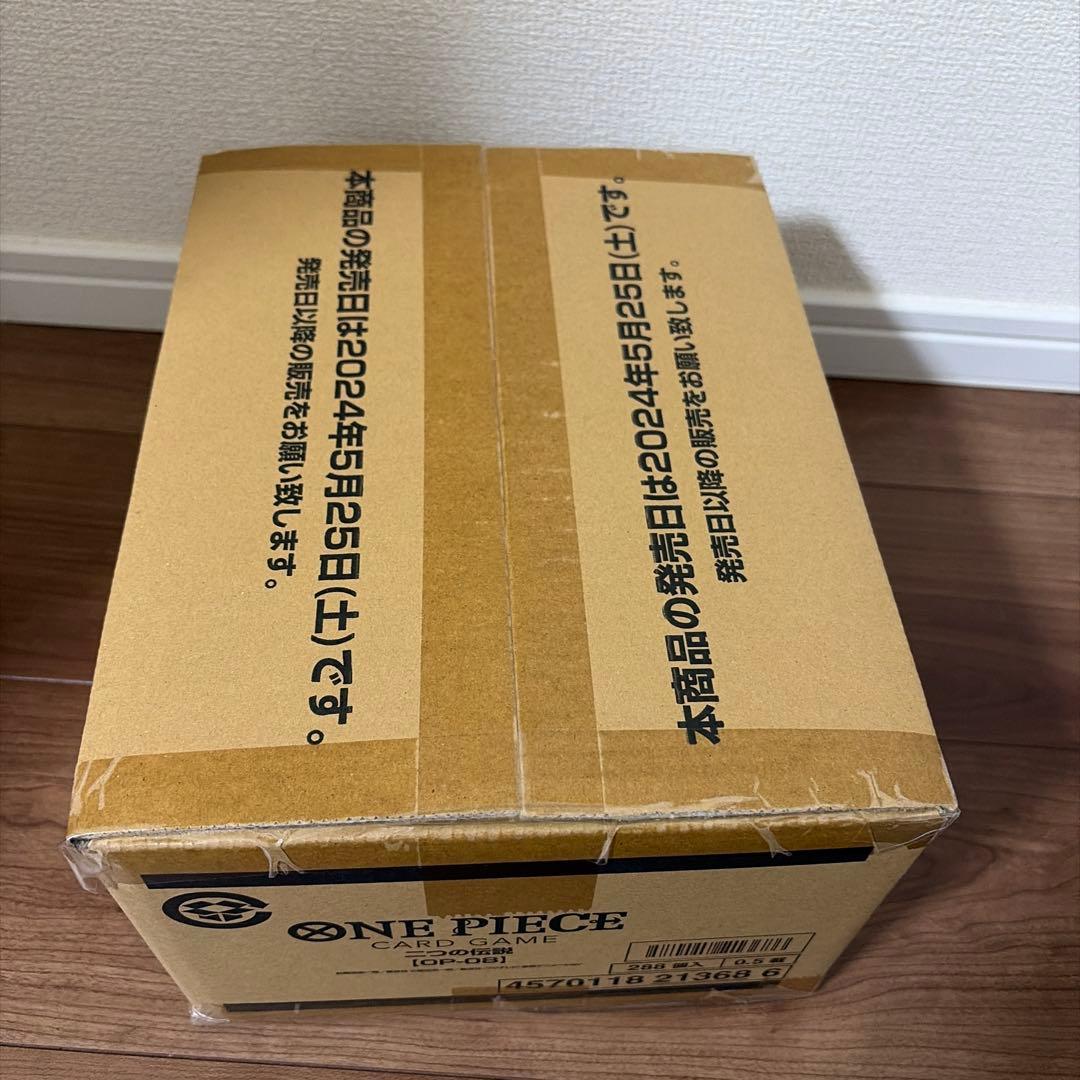ワンピースカードゲーム　二つの伝説　OP-08 未開封カートン