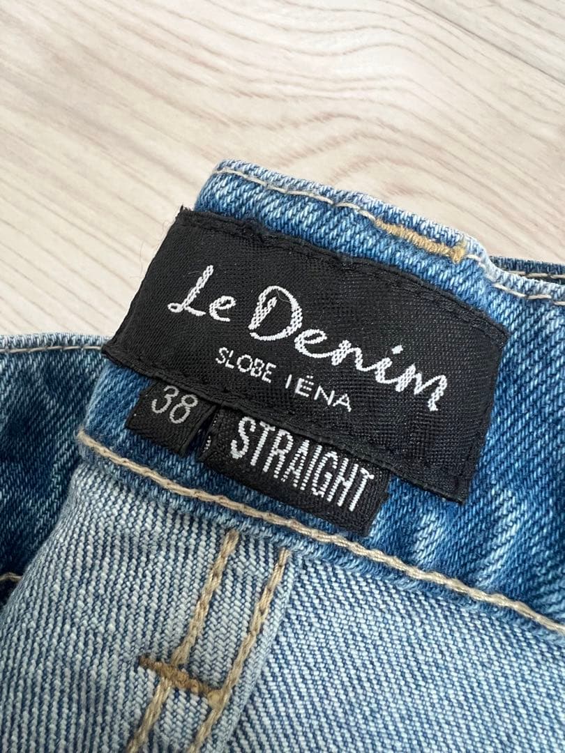SLOBE IENA Le Denim 38 完売デニム 新品 ブルー