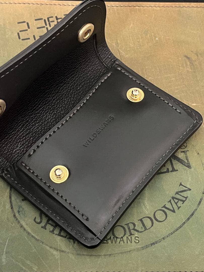 ワイルドスワンズ タング コードバン/イングリッシュブライドル ブラック