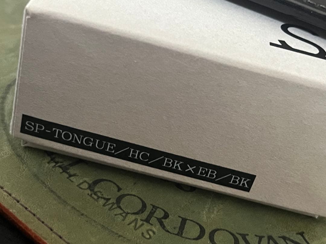 ワイルドスワンズ タング コードバン/イングリッシュブライドル ブラック