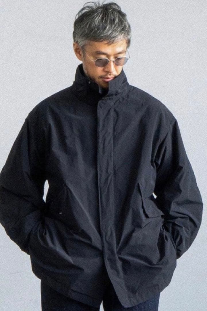 ATON 別注 AIR WHEATHER SHORT MODS COAT