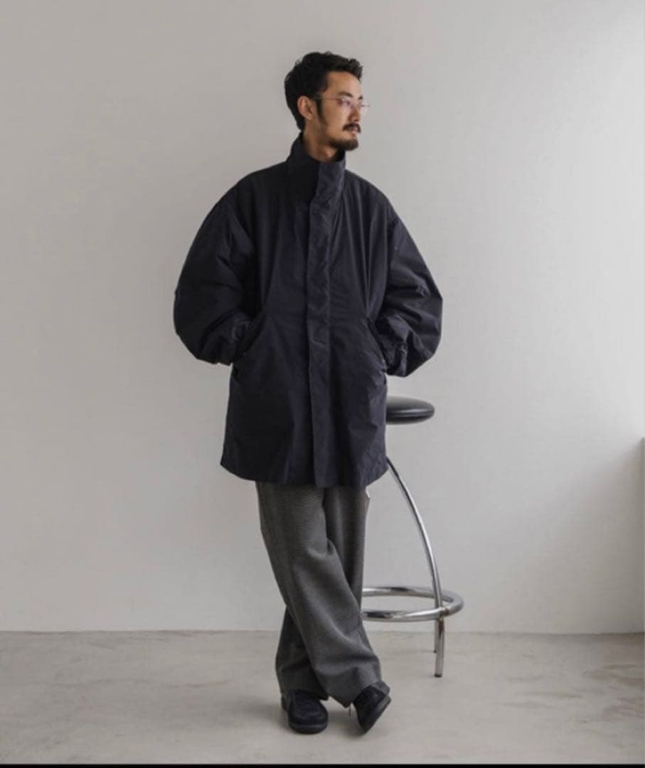 ATON 別注 AIR WHEATHER SHORT MODS COAT