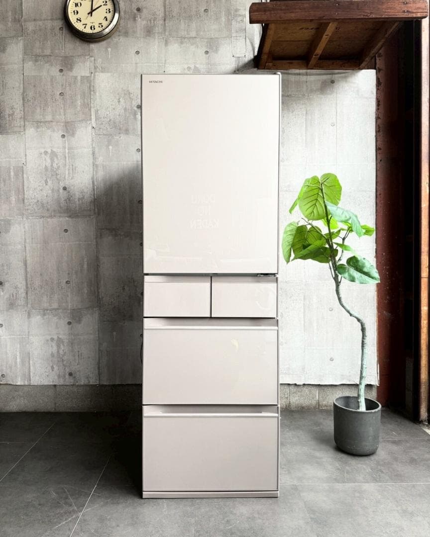 設置まで✨ HITACHI ファミリー用大型冷蔵庫 470L✨ 2022年製⭕️