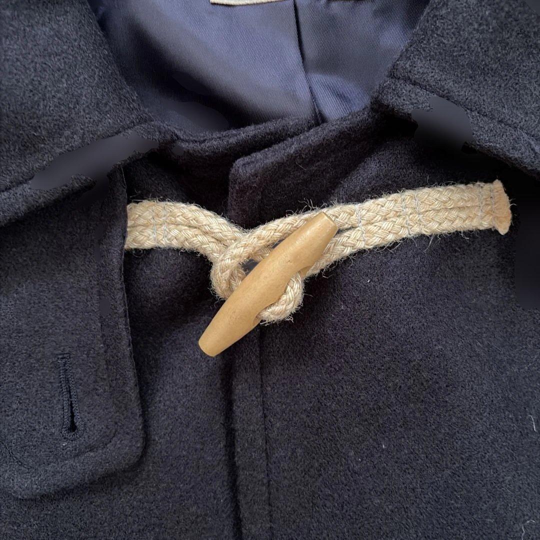 キャナルジーン　BON APPÉTIT ネイビー メルトンダッフルコート　38