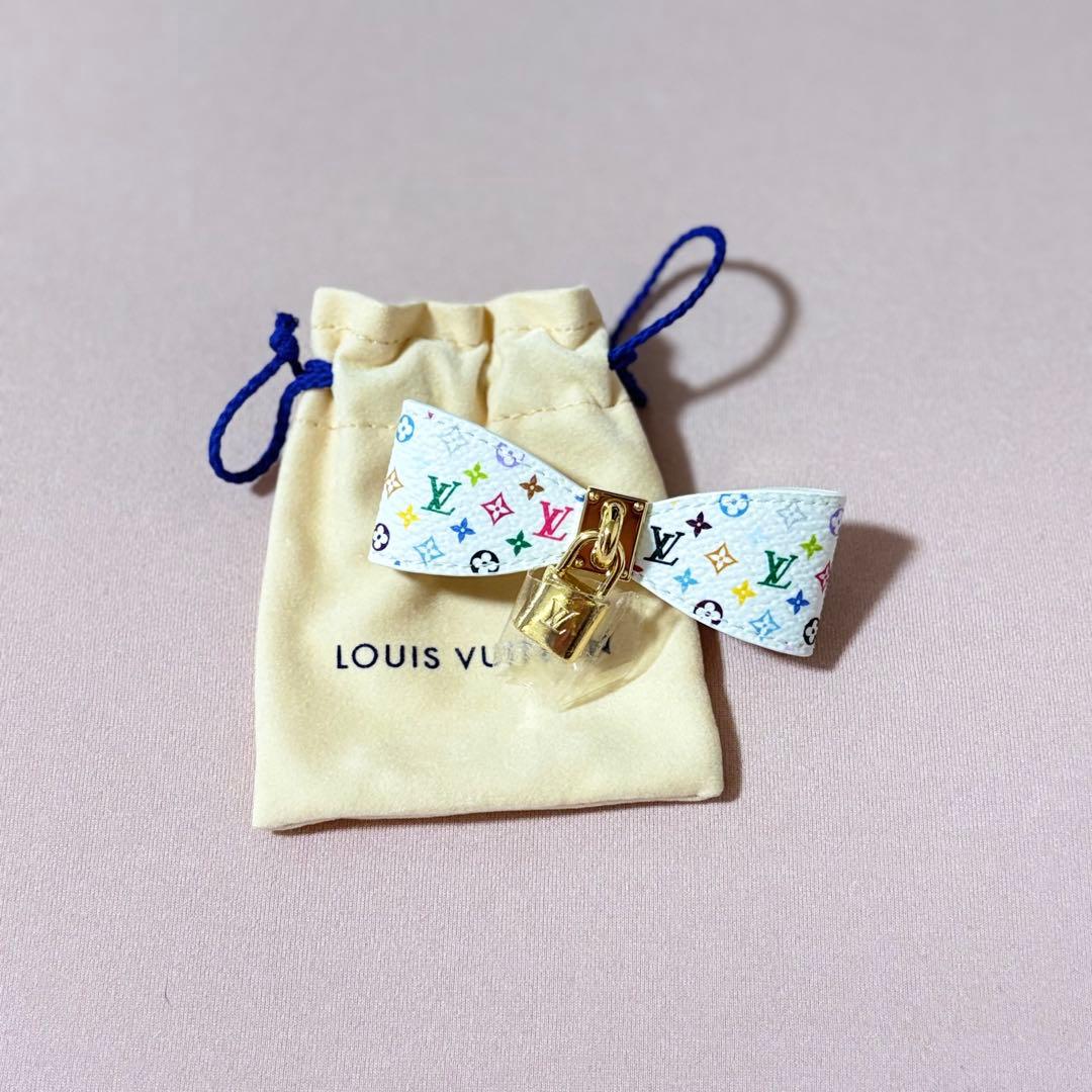 LOUIS VUITTON ルイヴィトン LV×TM バレッタ　村上隆