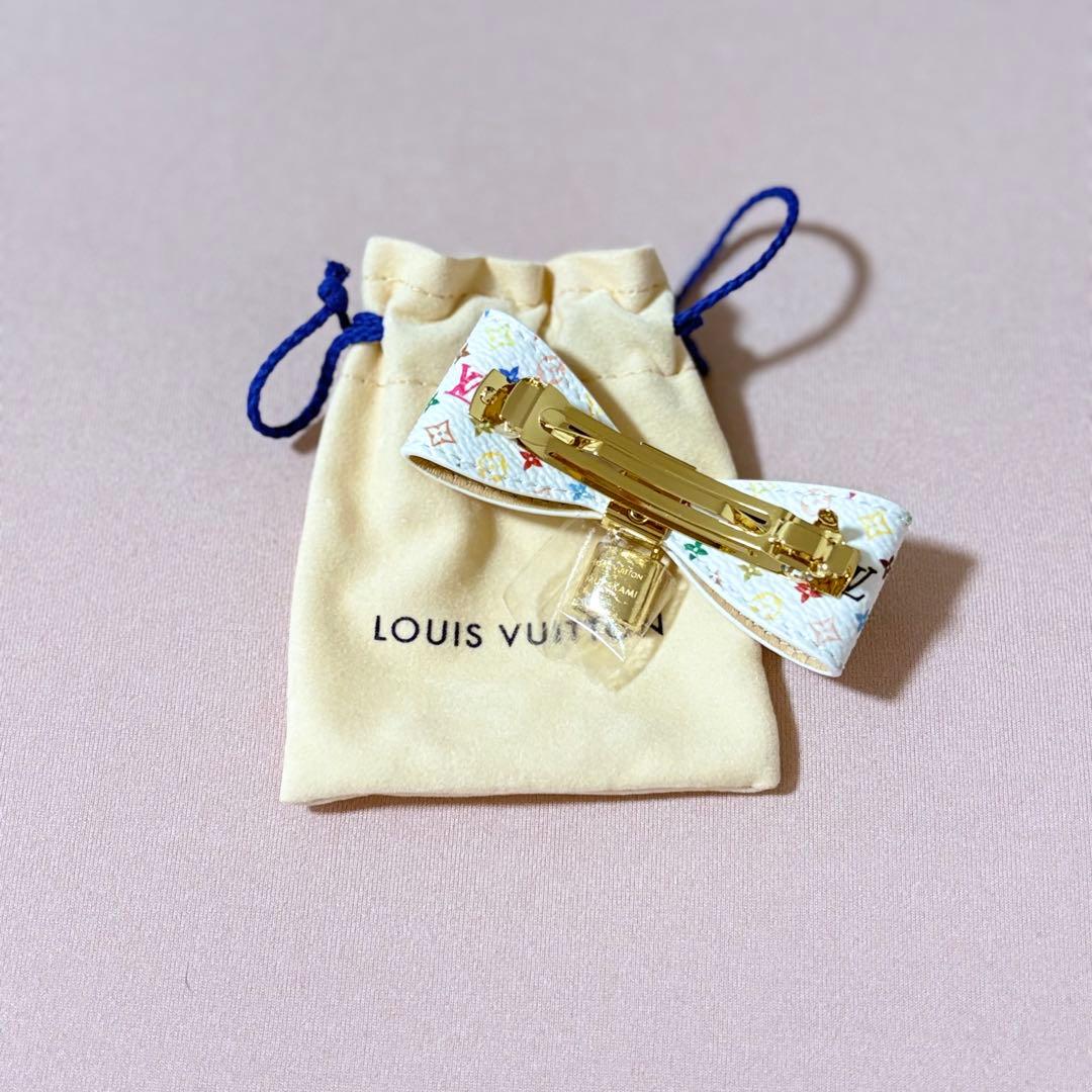 LOUIS VUITTON ルイヴィトン LV×TM バレッタ　村上隆