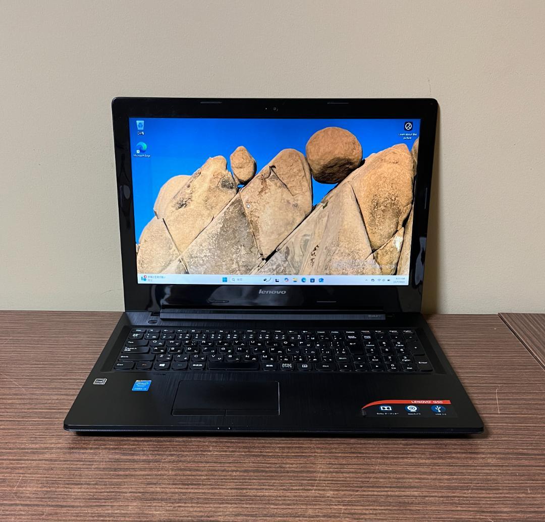 Lenovo G50、15インチ、16GB、512GB SSD