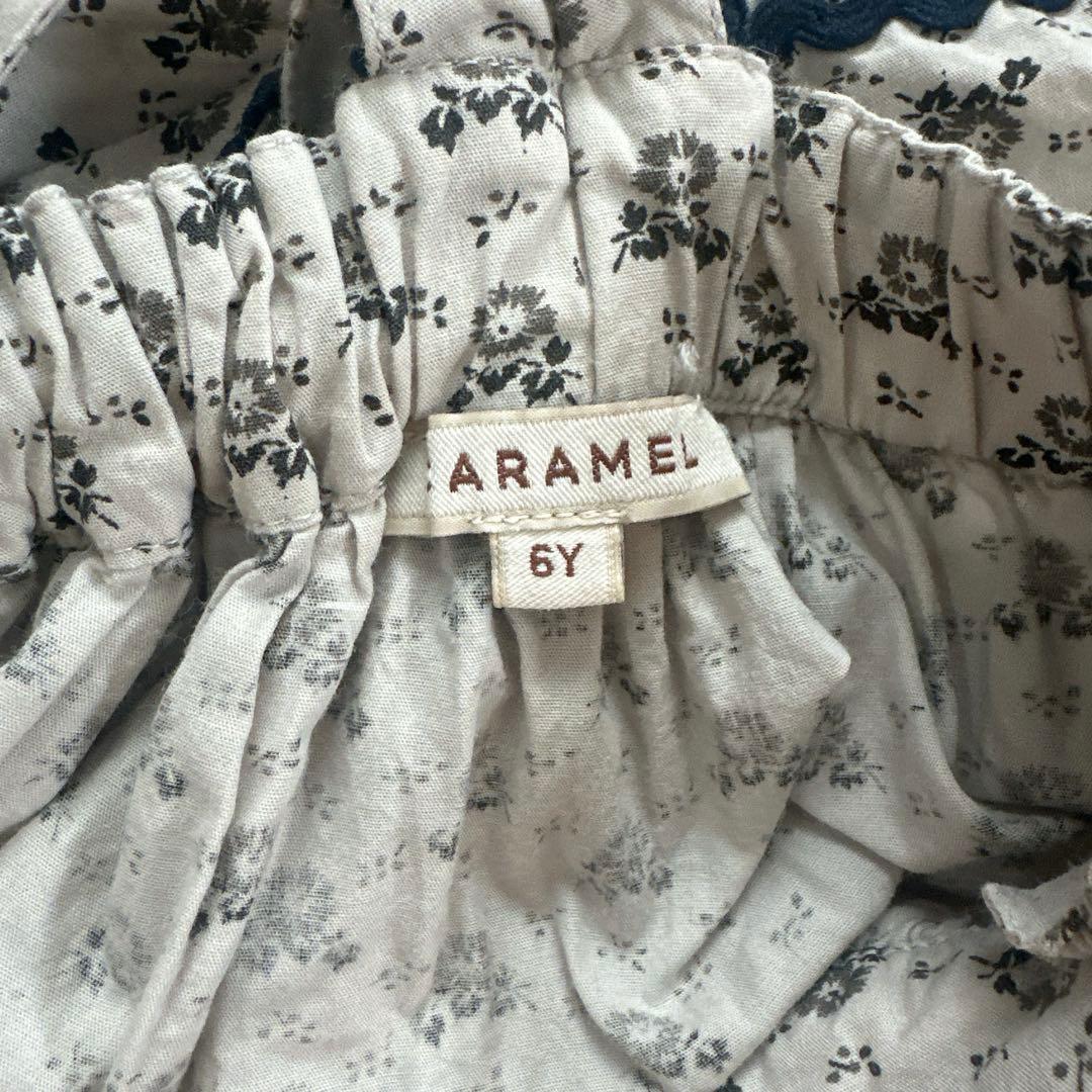 【美品】CARAMEL エプロンドレス　6y