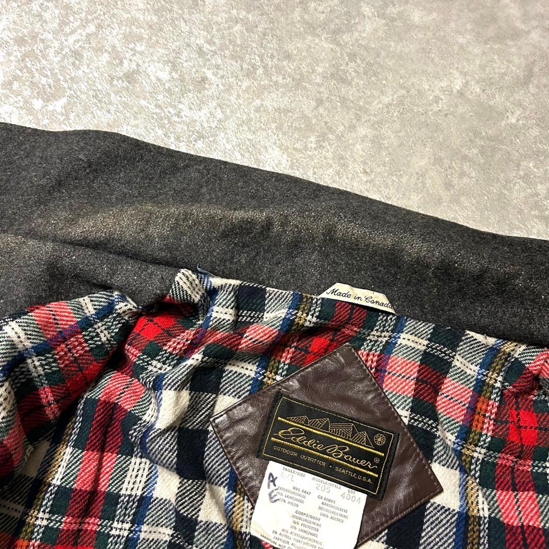 80〜90s vintage Eddie Bauer ウールボンバージャケット