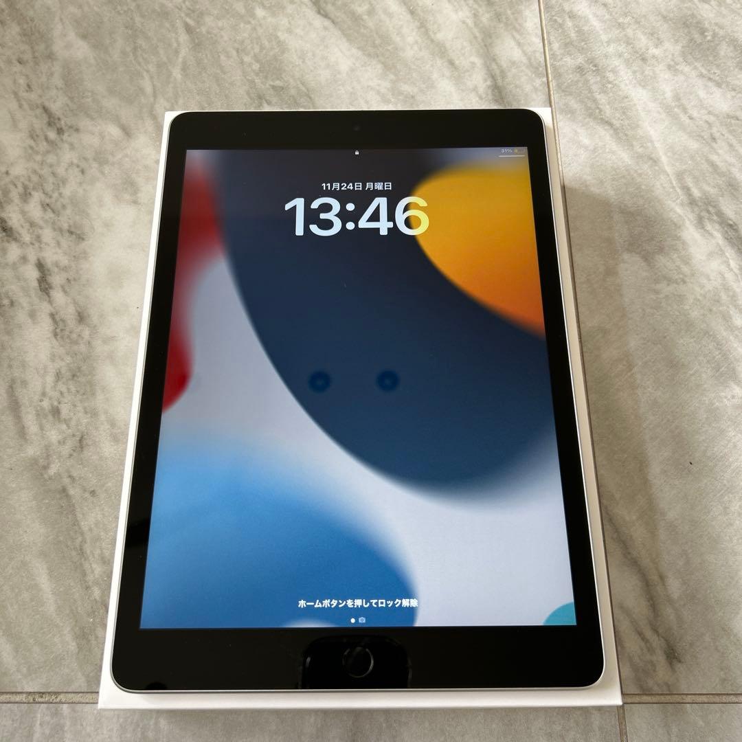 【美品】 iPad 第9世代 シルバー 本体+ペンシル付