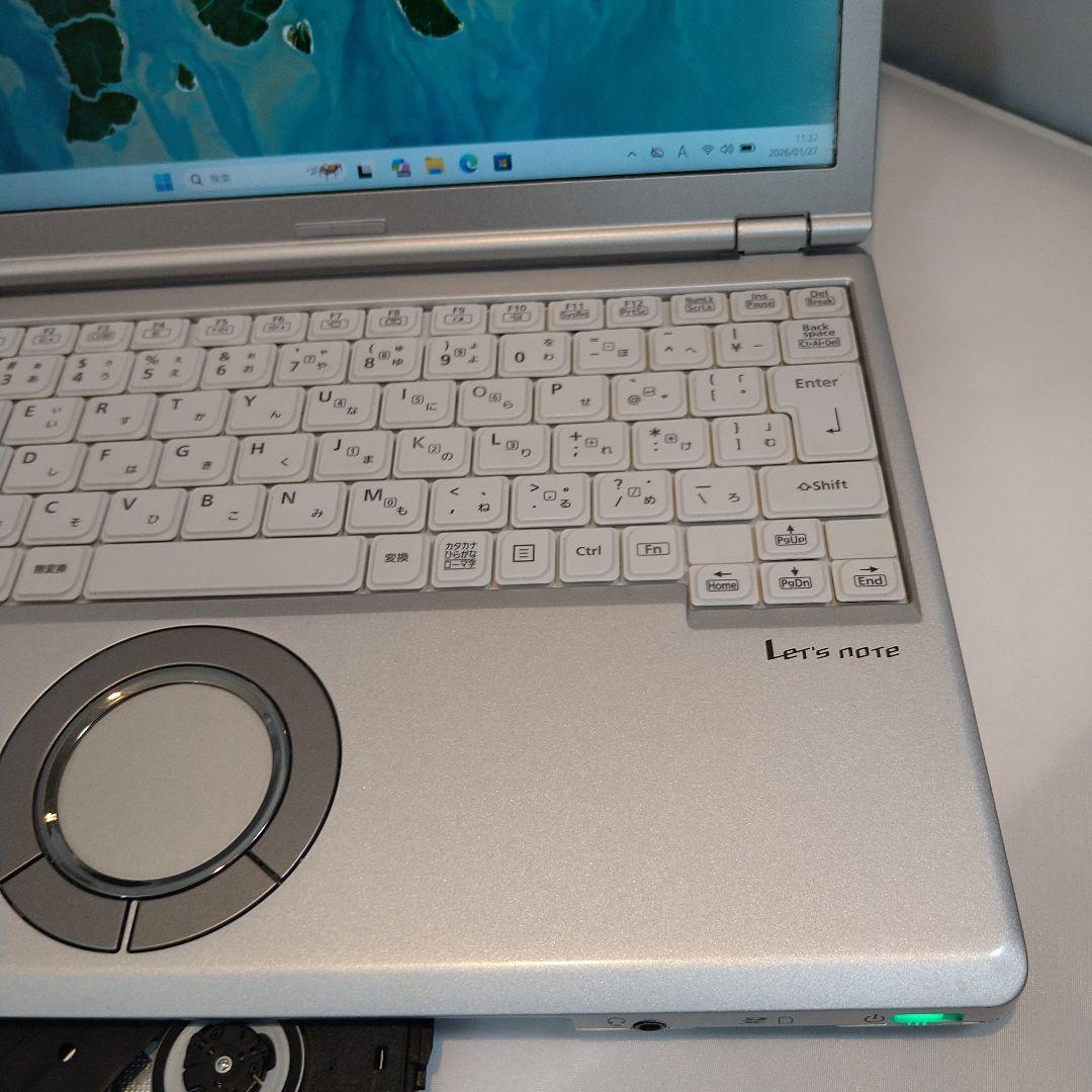レッツノート CF-SZ6 第７世代i5 メモリ8GB SSD256GB DVD