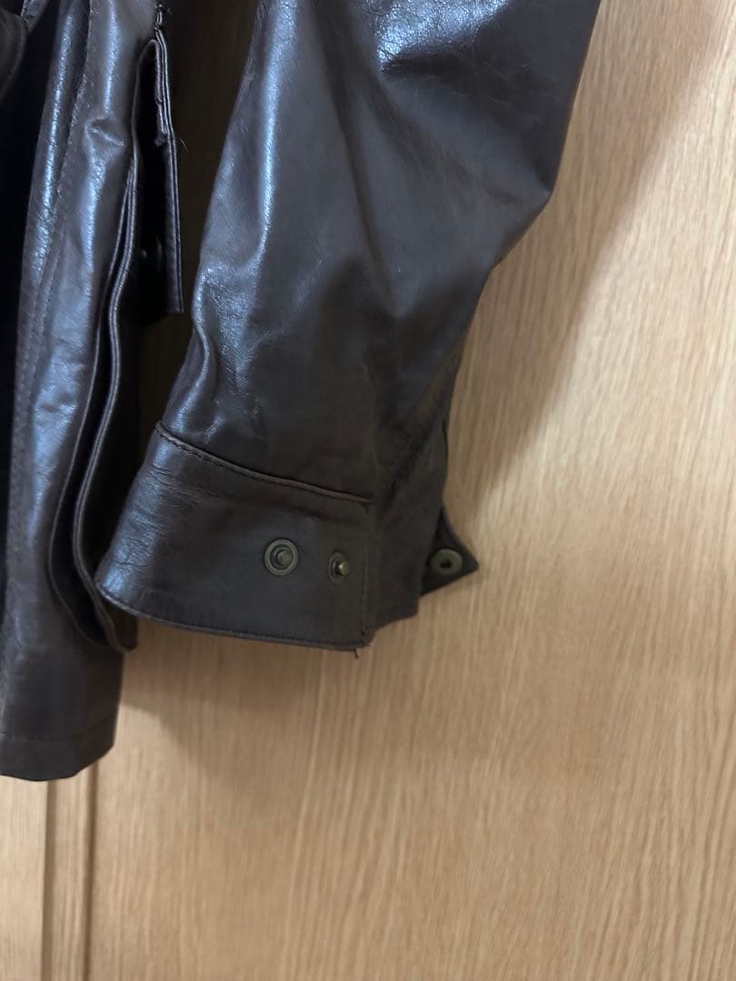 ポールスミス/カーコート/ダークブラウン ラムレザー/Paul Smith/美品