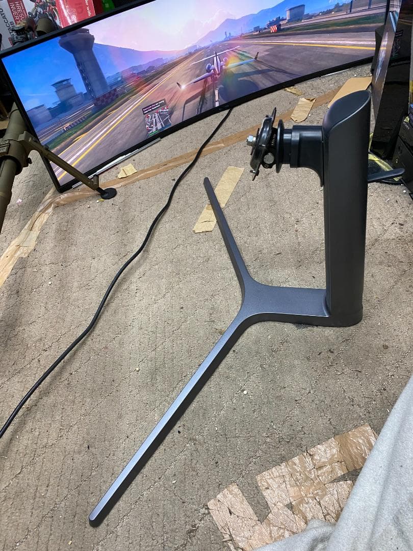 ジャンク扱い　液晶モニター　サムスン　C49HG90　スーパーウルトラワイド