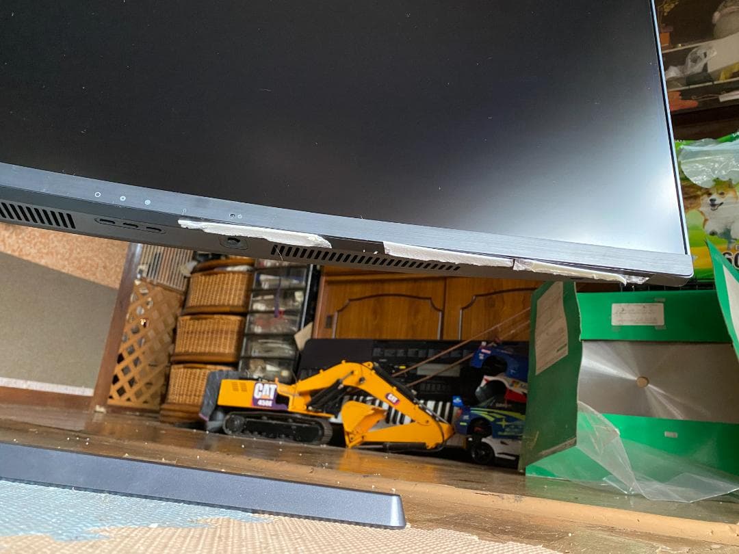 ジャンク扱い　液晶モニター　サムスン　C49HG90　スーパーウルトラワイド