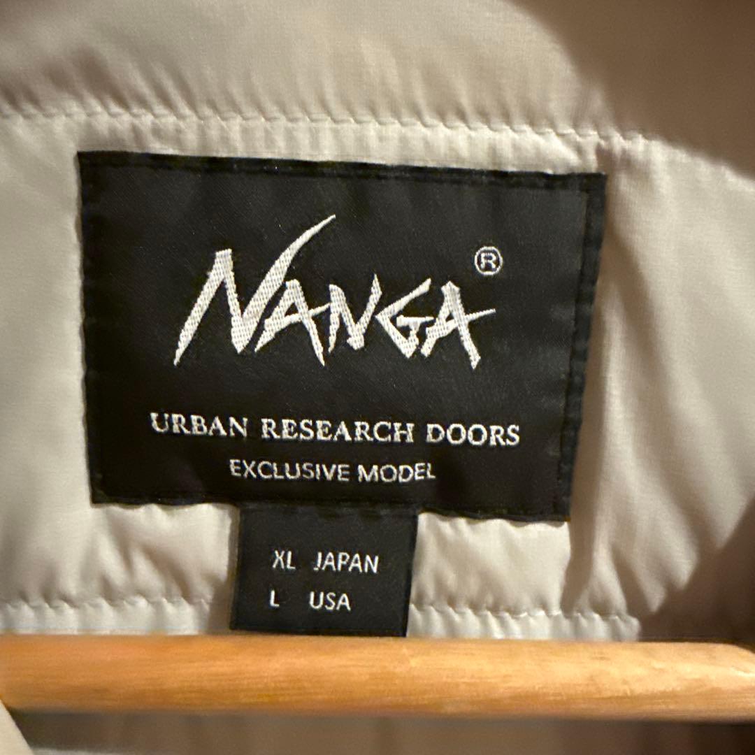 NANGA XL ナイロンジャケット URBAN RESEARCH DOORS