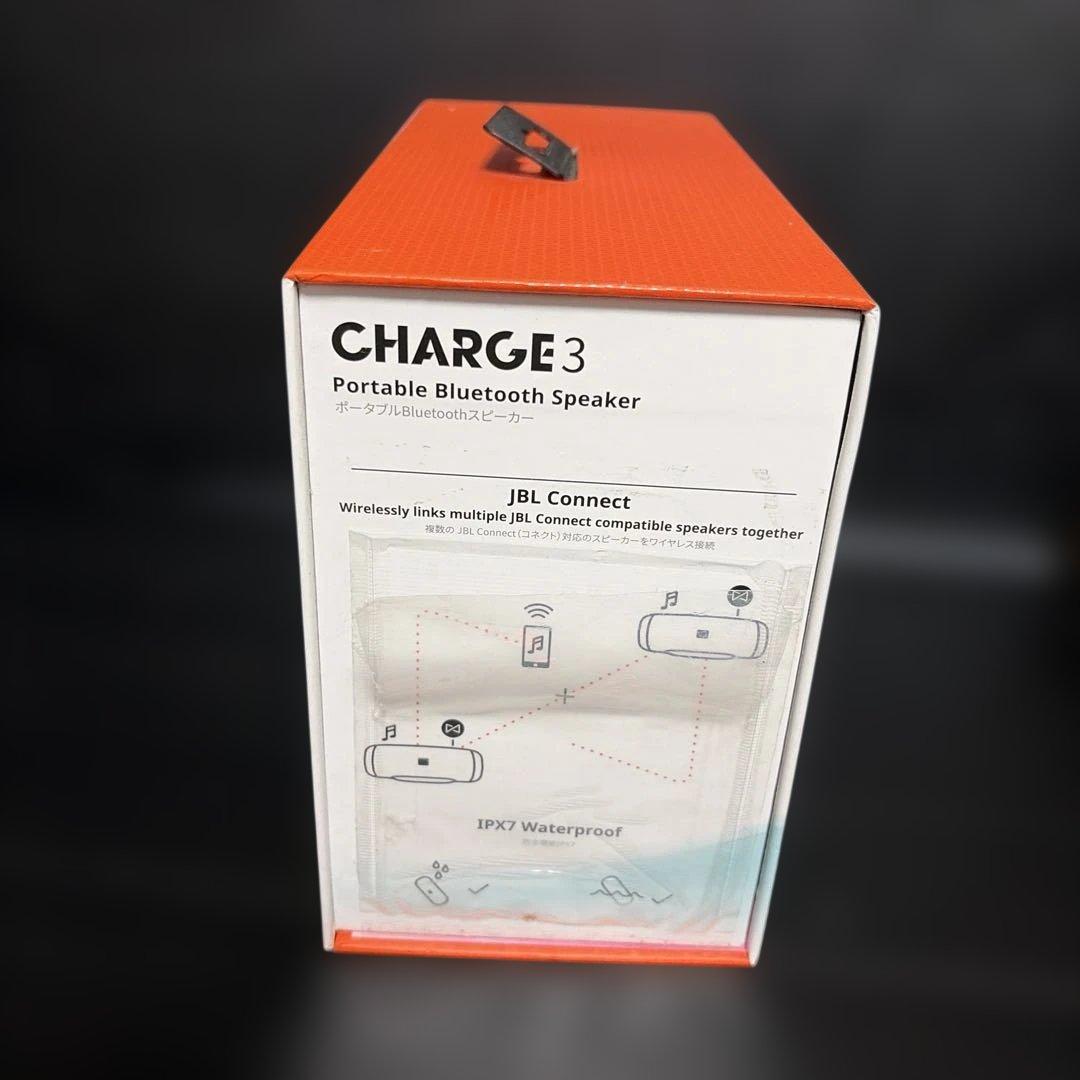 JBL Charge 3 レッド ポータブルBluetoothスピーカー