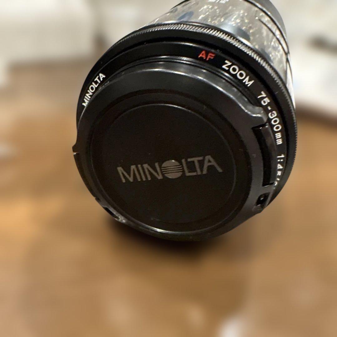 MINOLTA AF ZOOM 75-300mmレンズ