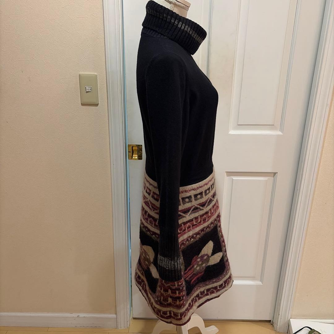 シャネル2009年秋冬ニットワンピースサイズ44