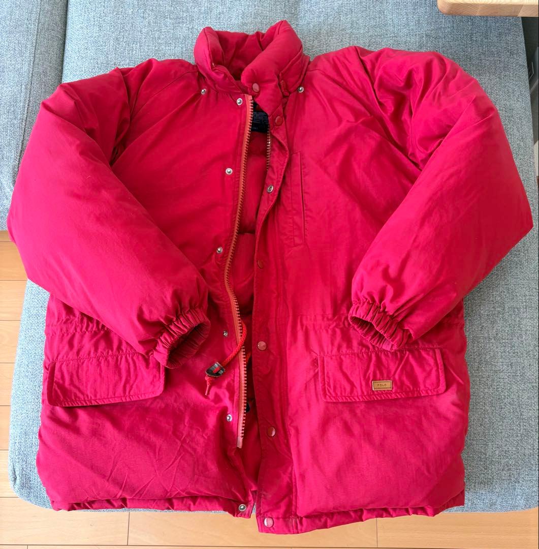 ラルフローレン　ダウンジャケット　サイズ L シンガポール製