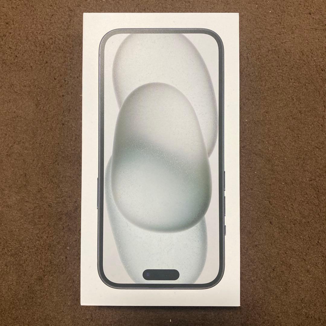 iPhone15 128GB ブラック　新品未使用