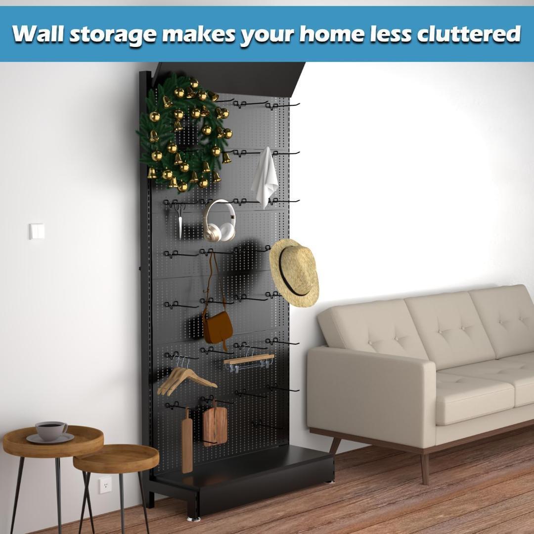 訳あり大特価❣️ ペグボードディスプレイスタンド ペグボードオーガナイザー