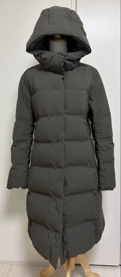 UNIQLO シームレスダウンロングコート カーキ XLサイズ