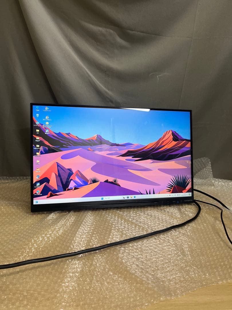 美品ほぼ未使用LCD-MF224FDB-T 21.5インチモニタータッチパネル