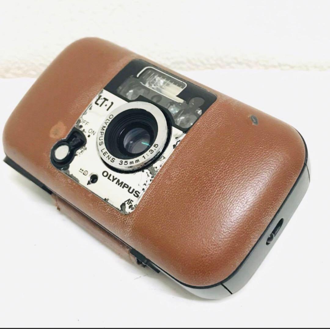 完動品 OLYMPUS LT-1 ＋電池 オリンパス コンパクトフィルムカメラ