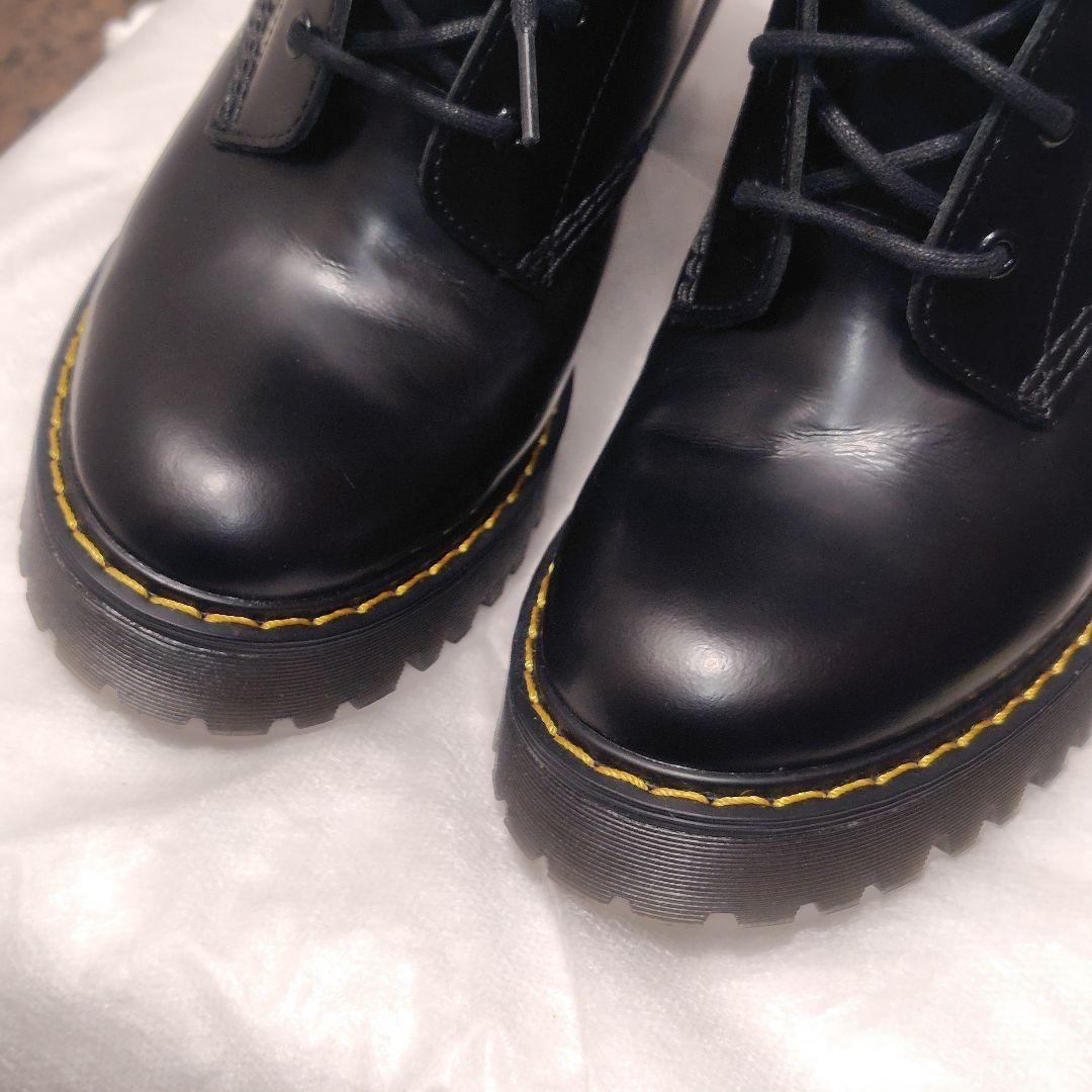【稀少】ドクターマーチン PERSEPHONE レザー チャンキーヒール 厚底