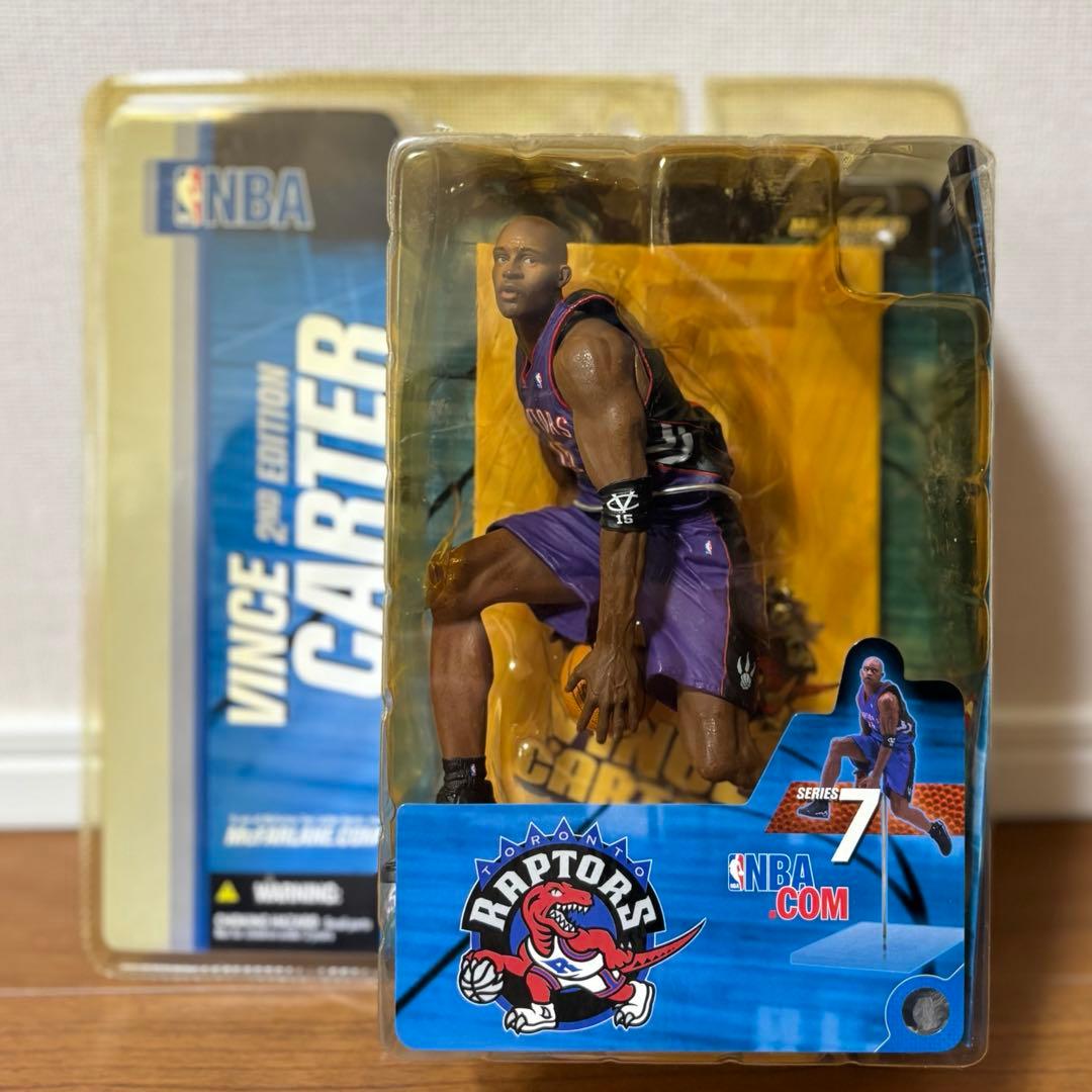 【希少】NBA トロント・ラプターズ ビンス・カーター フィギュア　未開封品