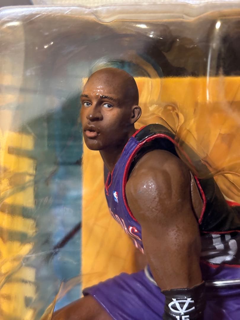 【希少】NBA トロント・ラプターズ ビンス・カーター フィギュア　未開封品