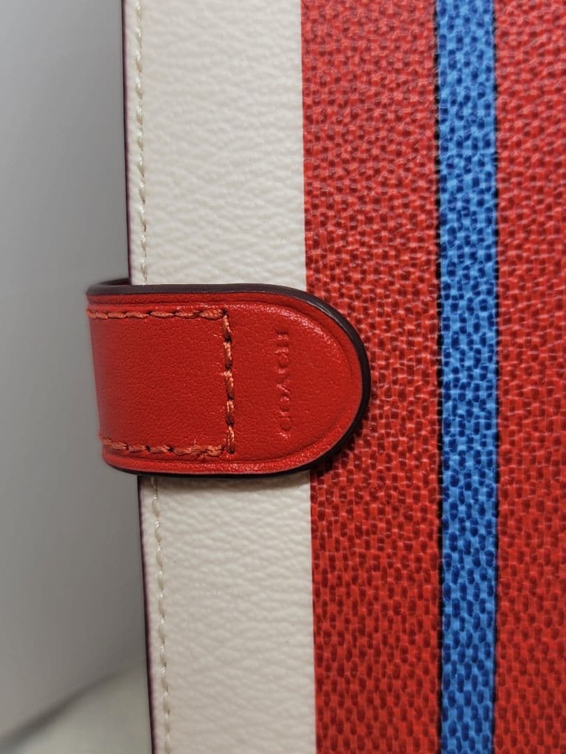 COACH☆コーチ新品未開封☆シグネチャーノートカバー☆リングノート付き