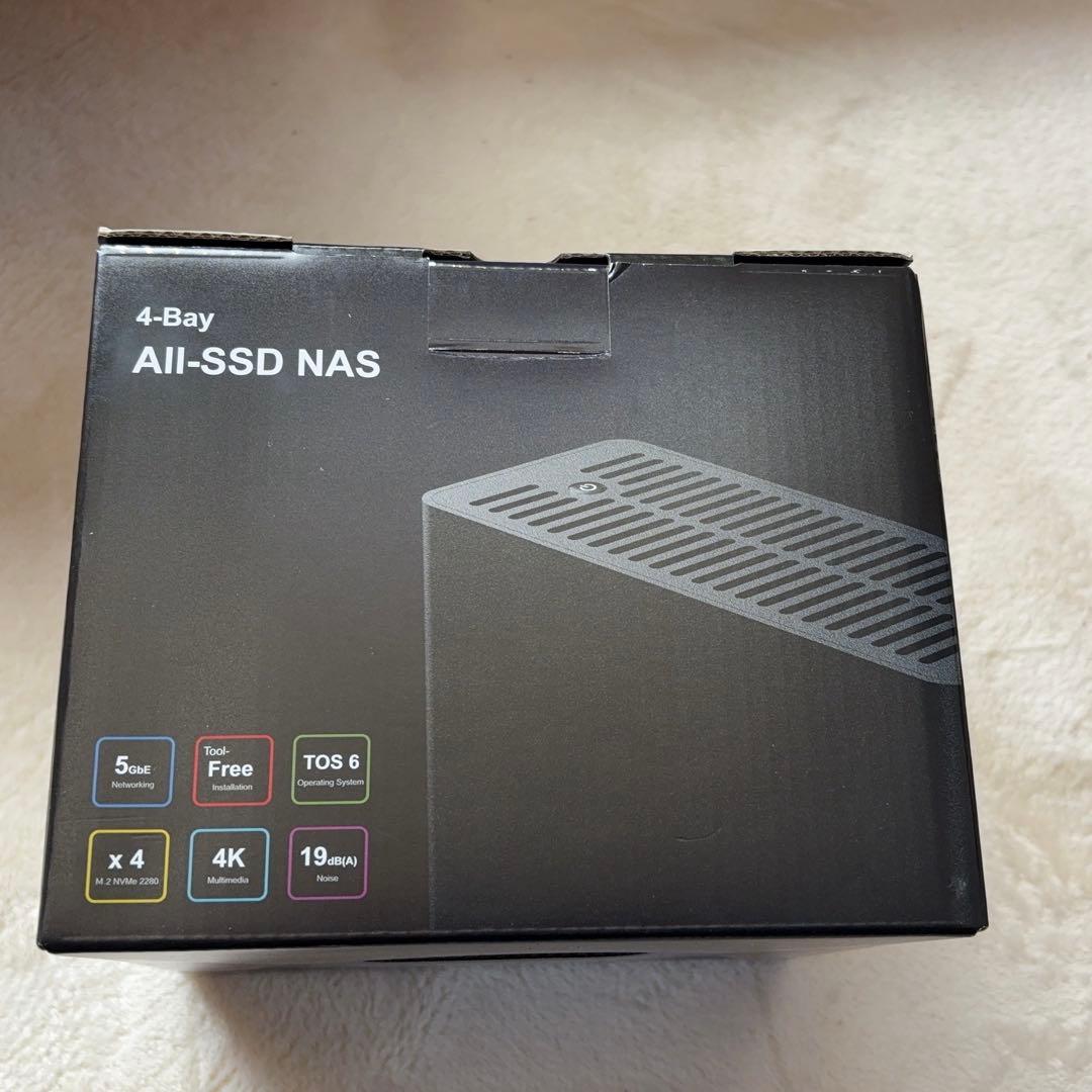 TERRAMASTER/F4 SSD/NASストレージ/4ベイ/